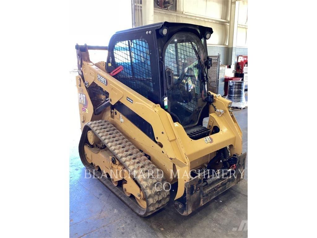 CAT 259D3 Lánctalpas homlokrakodók