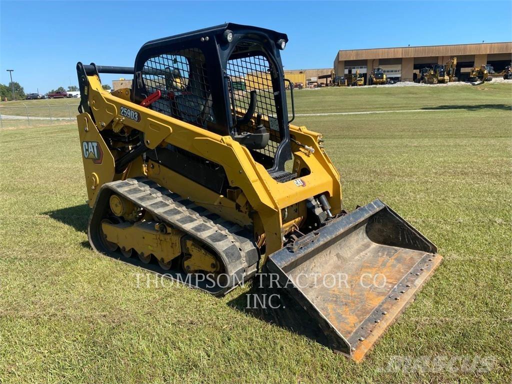 CAT 259D3 Lánctalpas homlokrakodók