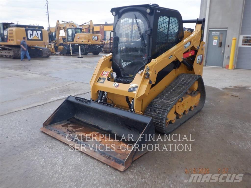 CAT 259D3 Lánctalpas homlokrakodók
