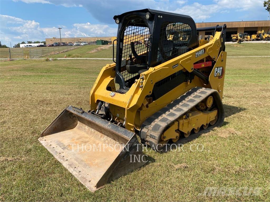 CAT 259D3 Lánctalpas homlokrakodók