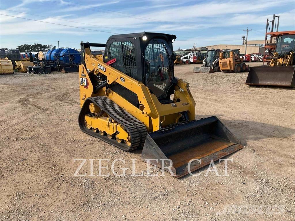 CAT 259D3 Lánctalpas homlokrakodók