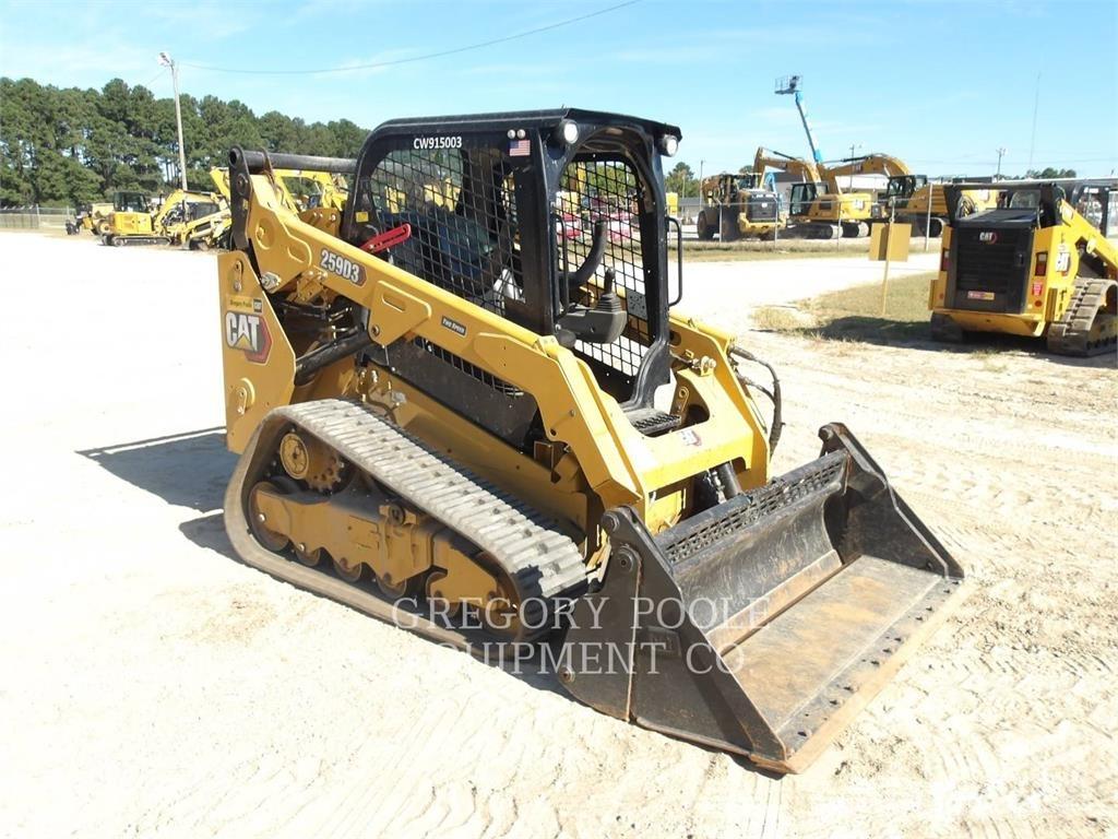 CAT 259D3 Lánctalpas homlokrakodók