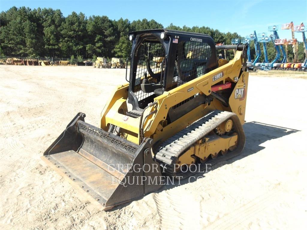 CAT 259D3 Lánctalpas homlokrakodók