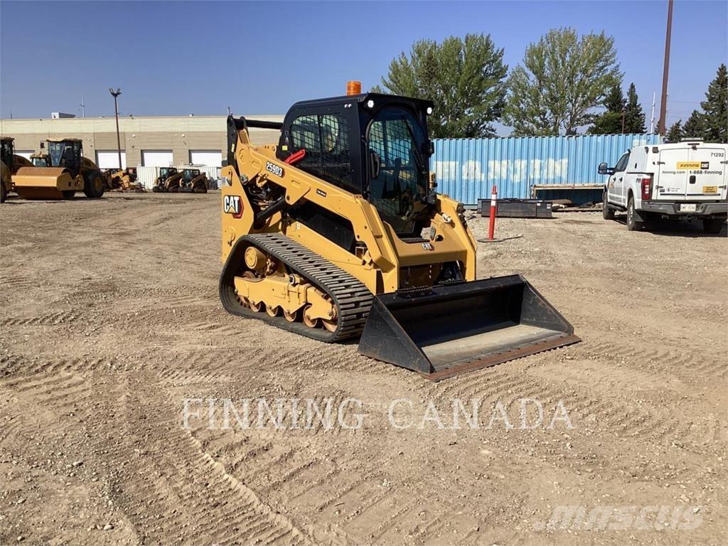 CAT 259D3 Lánctalpas homlokrakodók