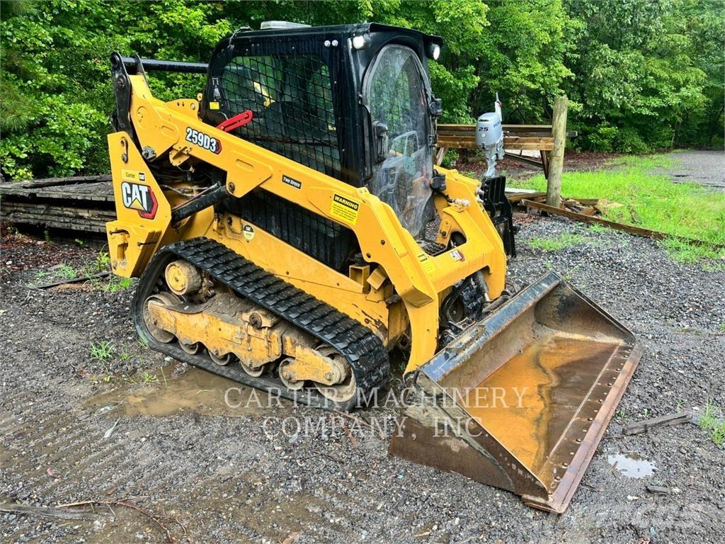 CAT 259D3 Lánctalpas homlokrakodók