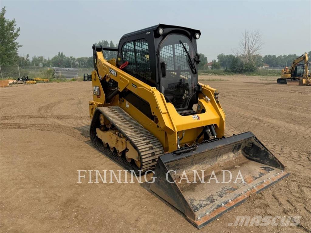 CAT 259D3 Lánctalpas homlokrakodók
