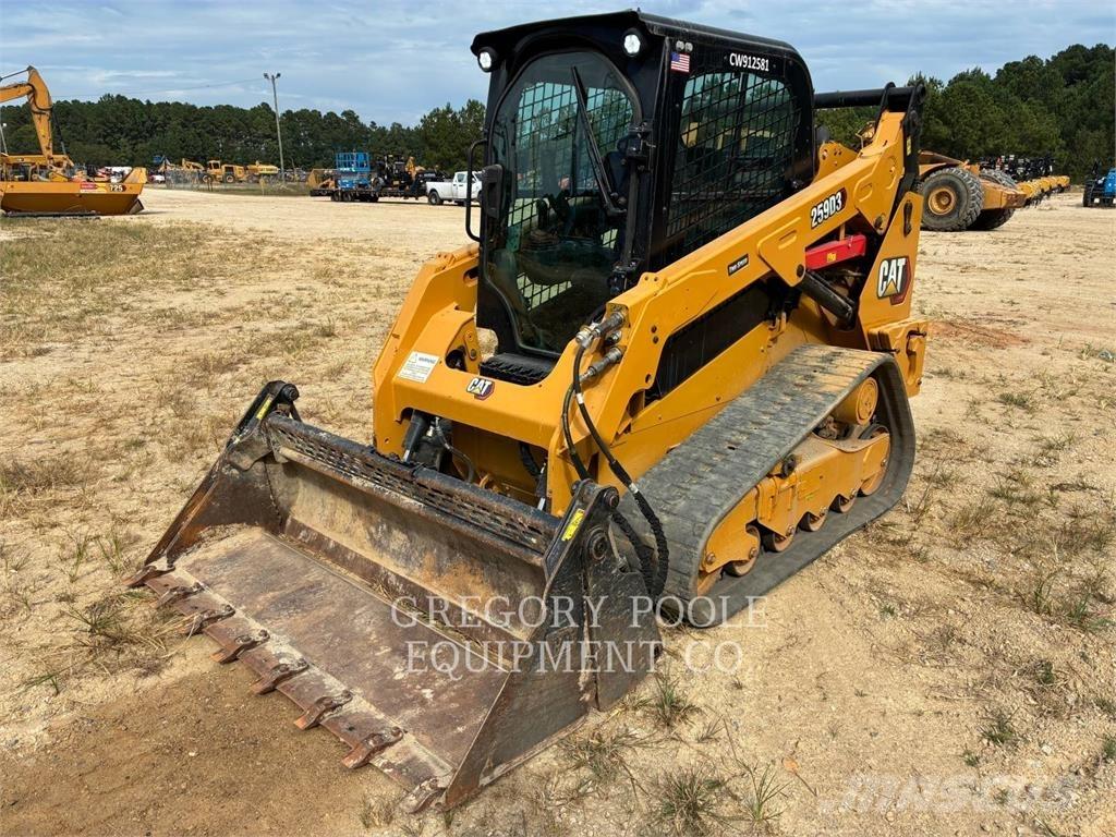 CAT 259D3 Lánctalpas homlokrakodók