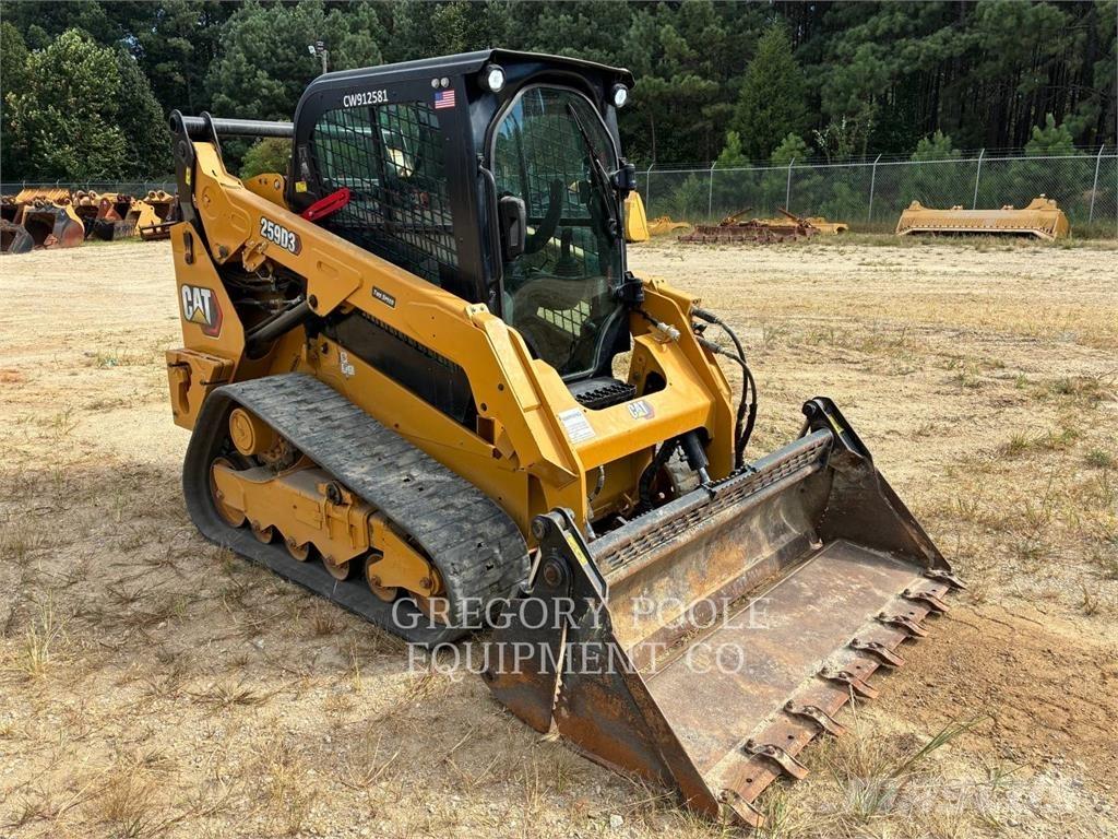CAT 259D3 Lánctalpas homlokrakodók