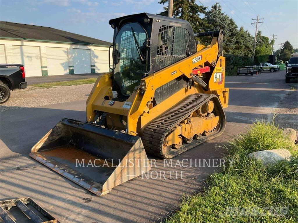 CAT 259D3 Lánctalpas homlokrakodók