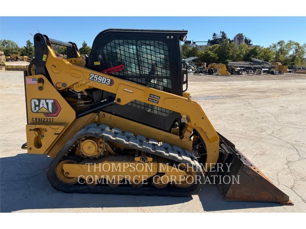 CAT 259D3 Lánctalpas homlokrakodók