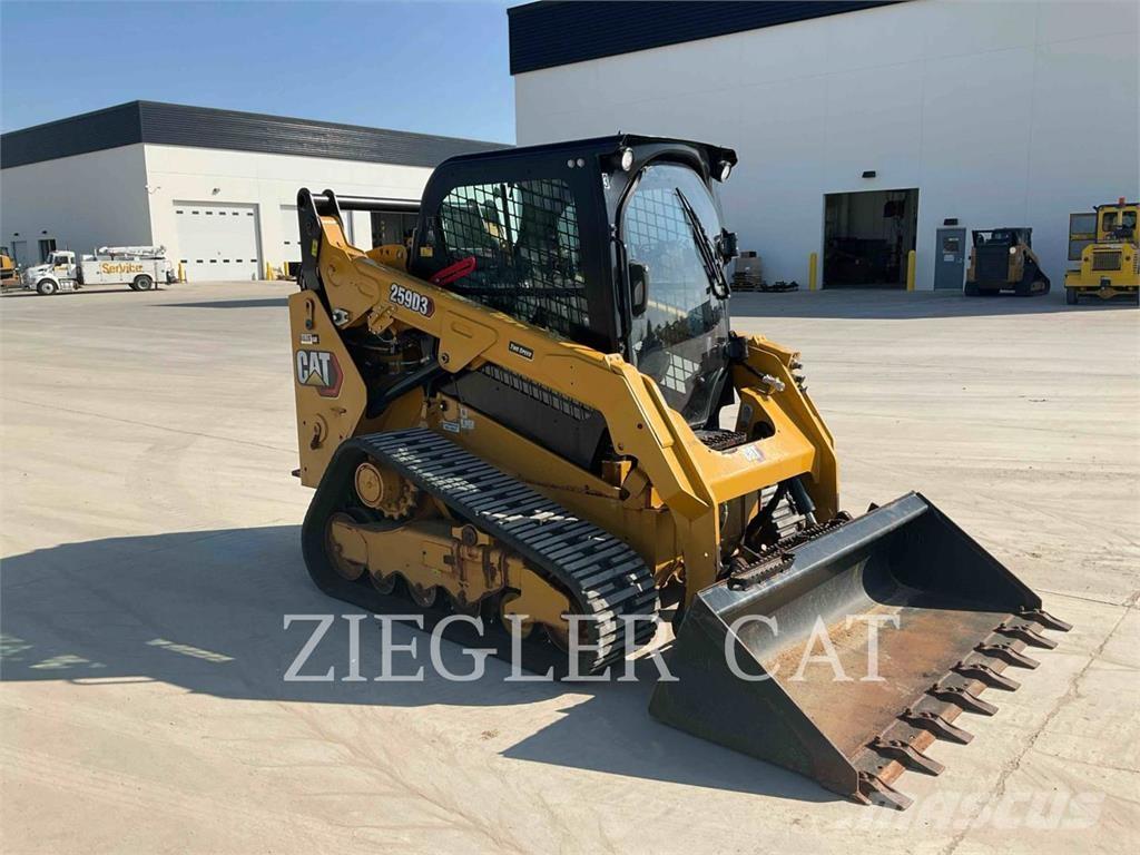 CAT 259D3 Lánctalpas homlokrakodók