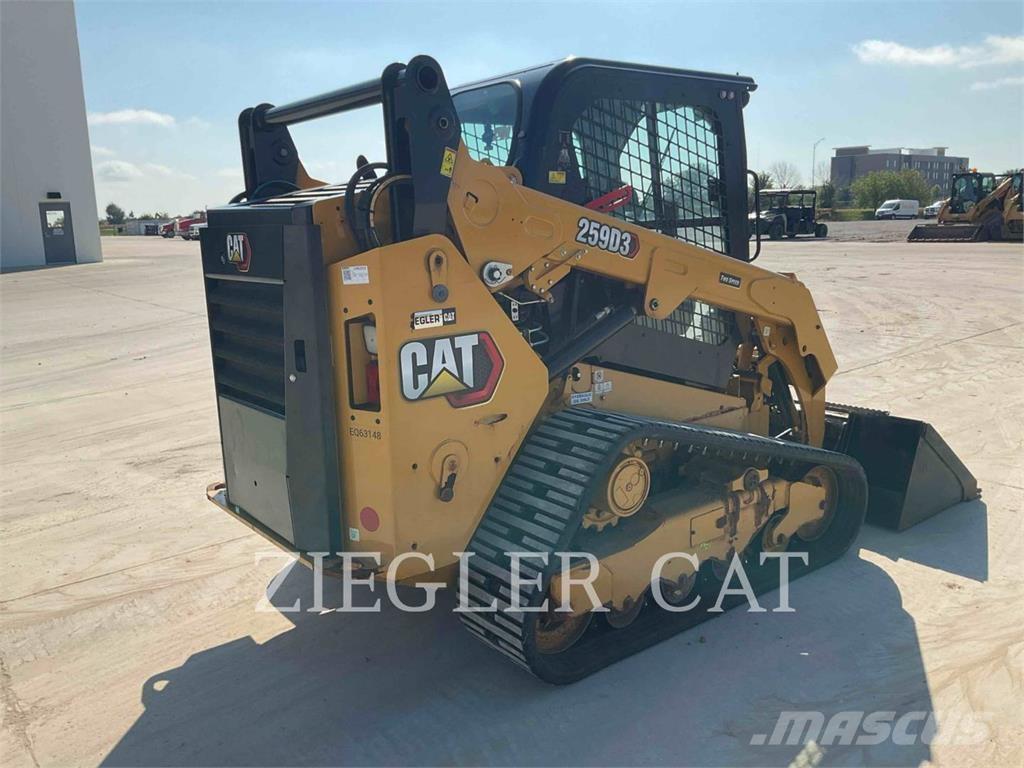 CAT 259D3 Lánctalpas homlokrakodók