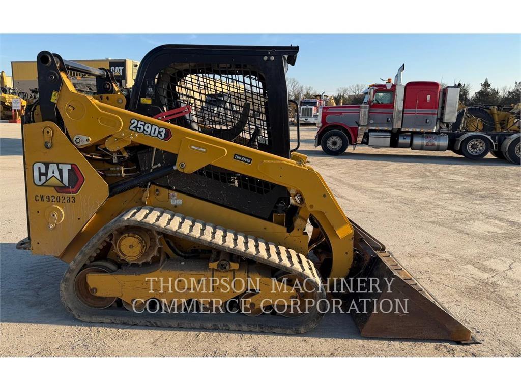 CAT 259D3 Lánctalpas homlokrakodók