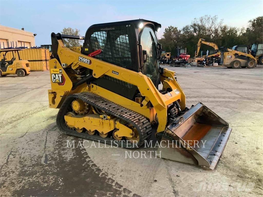 CAT 259D3 AQB Kompaktrakodók