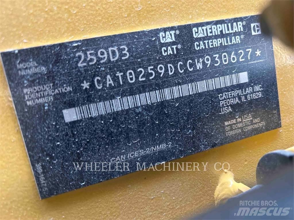 CAT 259D3 C3H2 Lánctalpas homlokrakodók