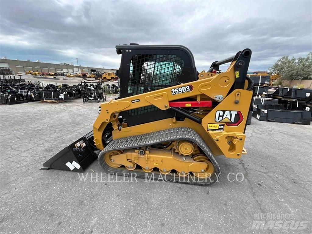 CAT 259D3 C3H2 Lánctalpas homlokrakodók