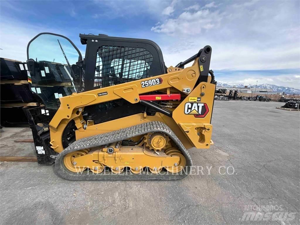 CAT 259D3 C3H2 Lánctalpas homlokrakodók