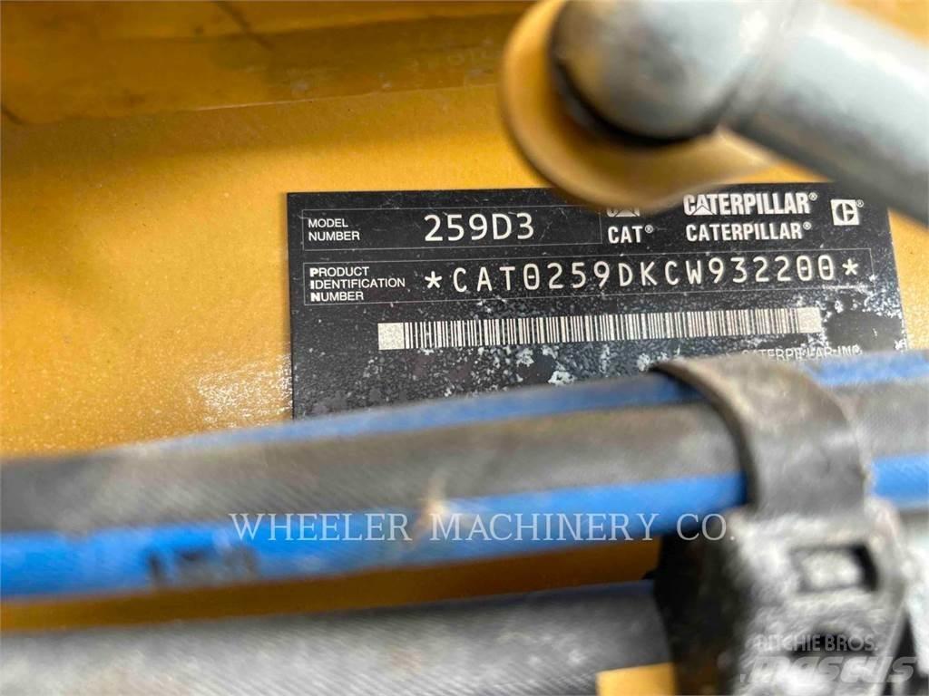 CAT 259D3 C3H2 Lánctalpas homlokrakodók