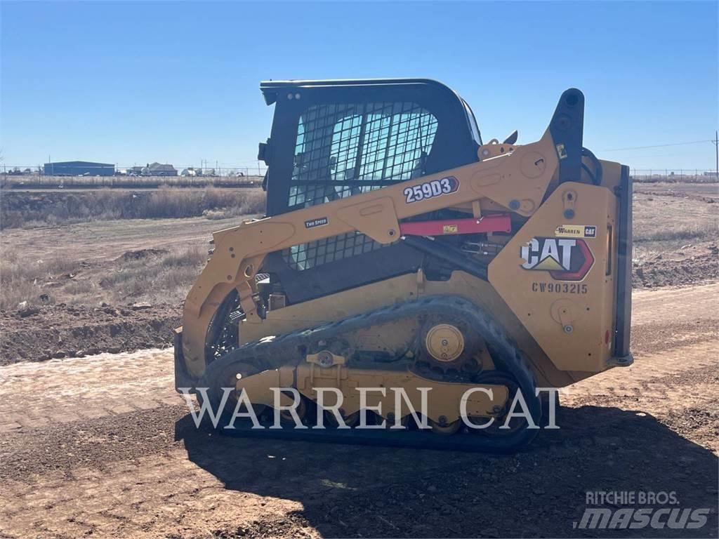 CAT 259D3 C3H2 Lánctalpas homlokrakodók