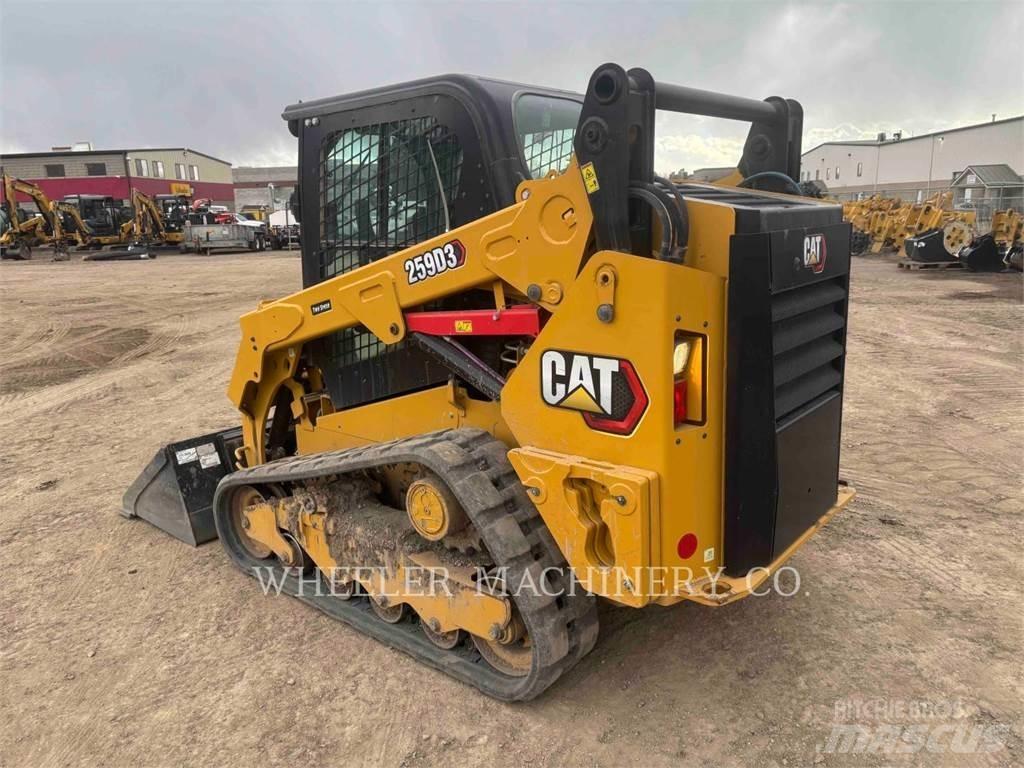 CAT 259D3 C3H2 Lánctalpas homlokrakodók