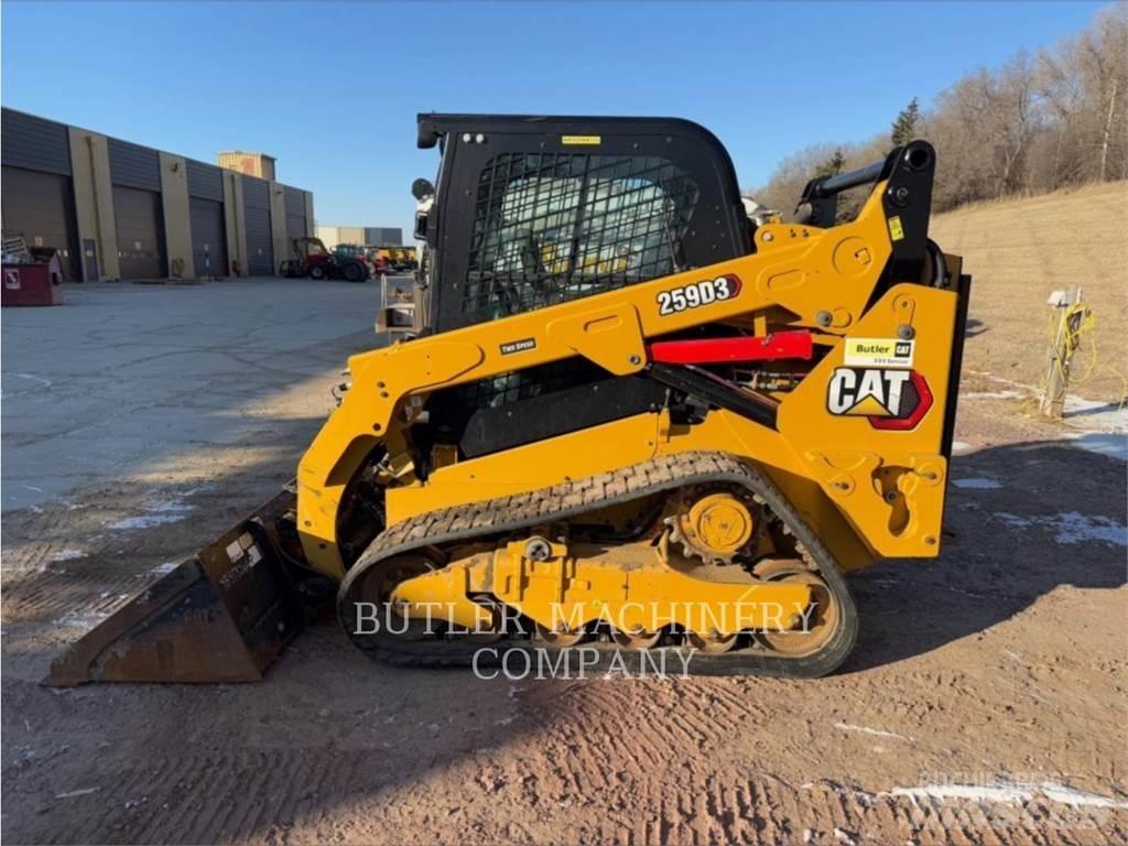 CAT 259D3 C3H2 Lánctalpas homlokrakodók