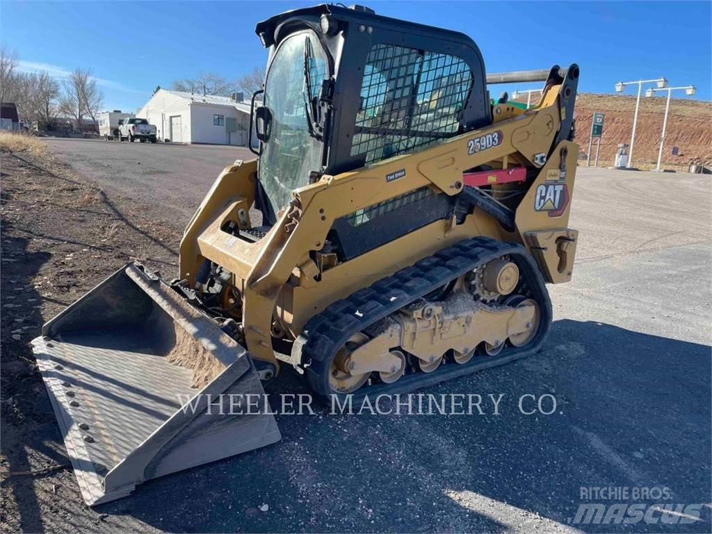 CAT 259D3 C3H2 Lánctalpas homlokrakodók