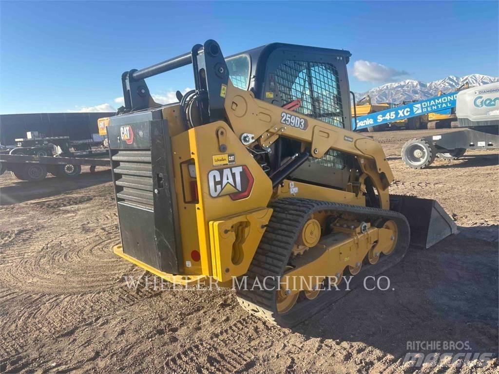 CAT 259D3 C3H2 Lánctalpas homlokrakodók