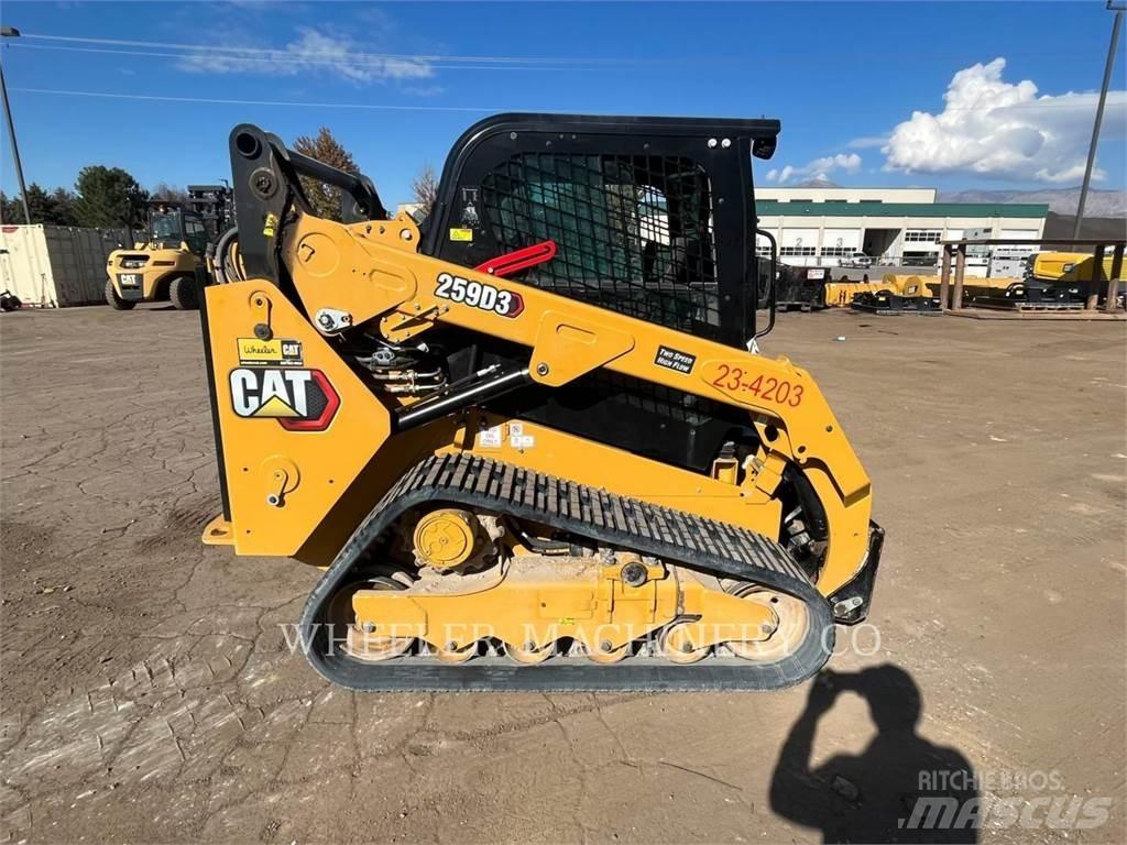 CAT 259D3 C3HF Lánctalpas homlokrakodók
