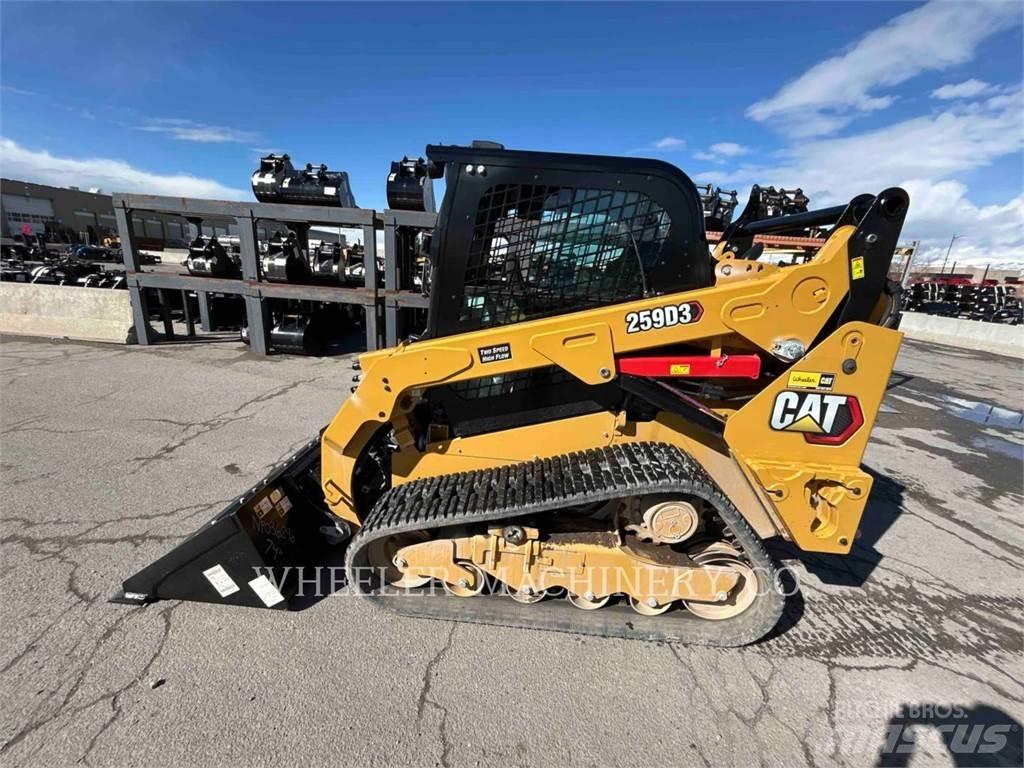 CAT 259D3 C3HF Lánctalpas homlokrakodók