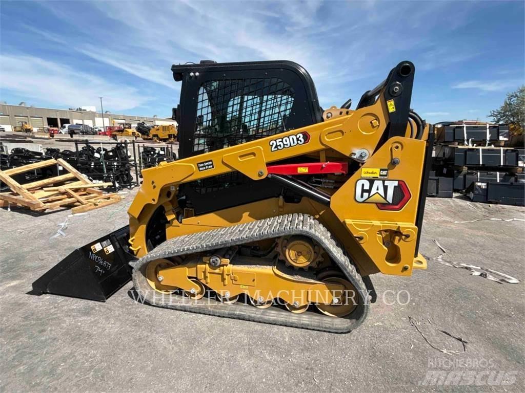 CAT 259D3 C3HF Lánctalpas homlokrakodók