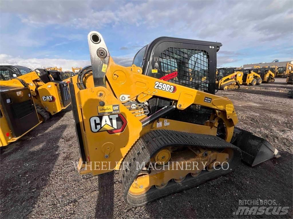CAT 259D3 C3HF Lánctalpas homlokrakodók