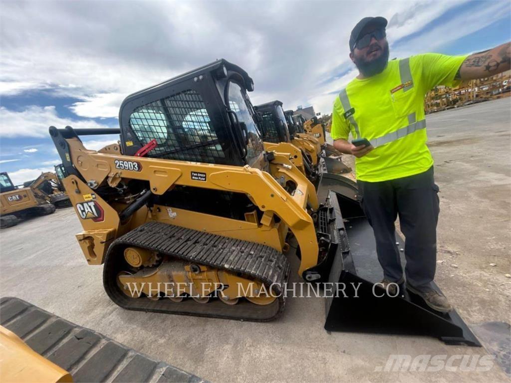 CAT 259D3 C3HF Lánctalpas homlokrakodók