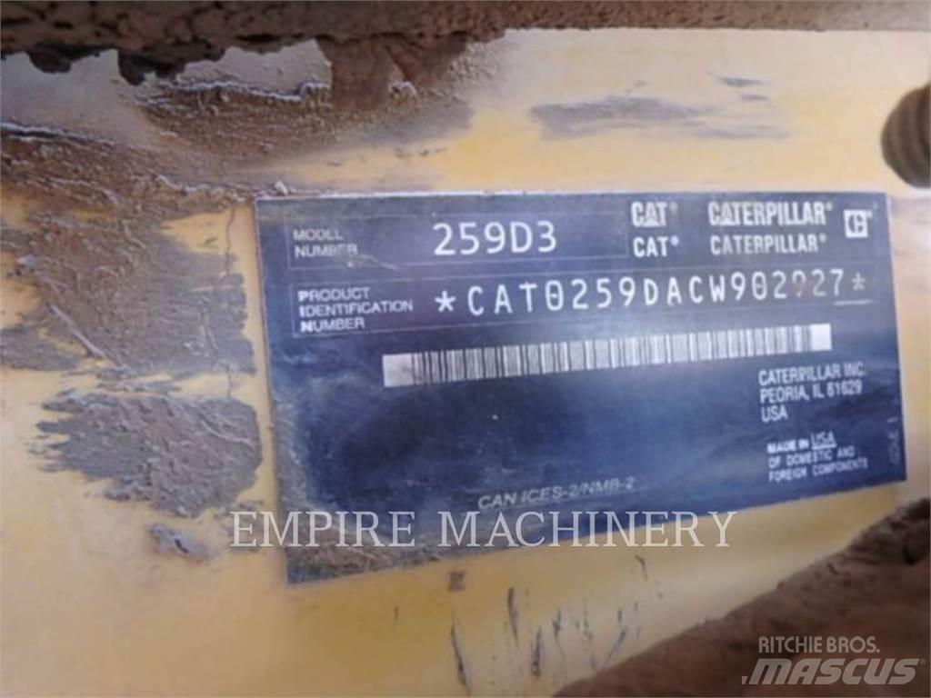 CAT 259D3 HFCA Kompaktrakodók