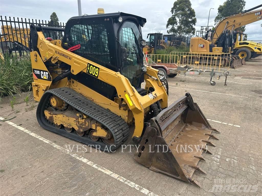CAT 259DLRC Lánctalpas homlokrakodók