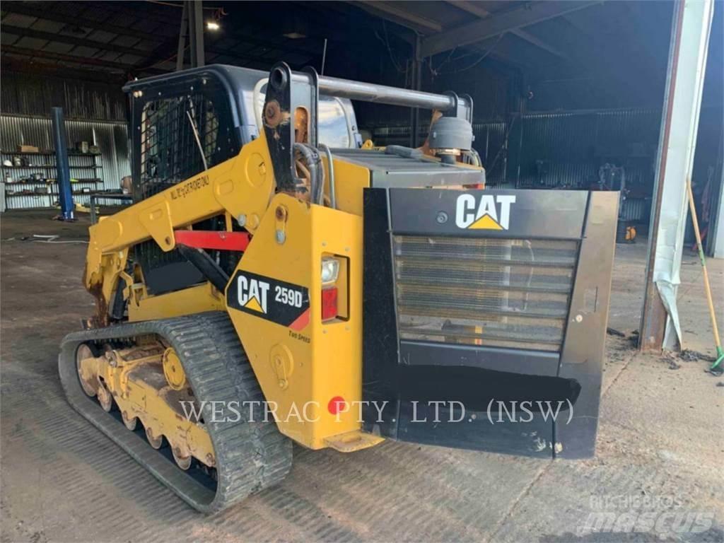 CAT 259DLRC Lánctalpas homlokrakodók