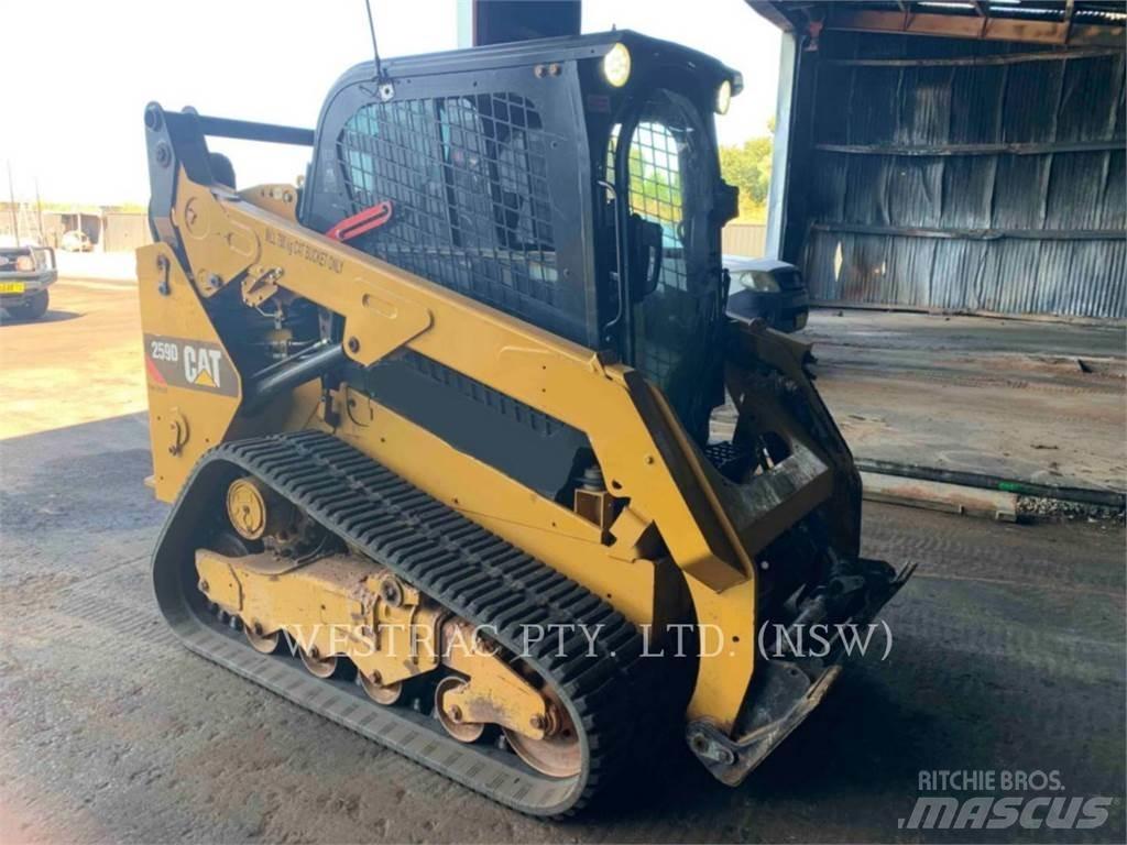 CAT 259DLRC Lánctalpas homlokrakodók