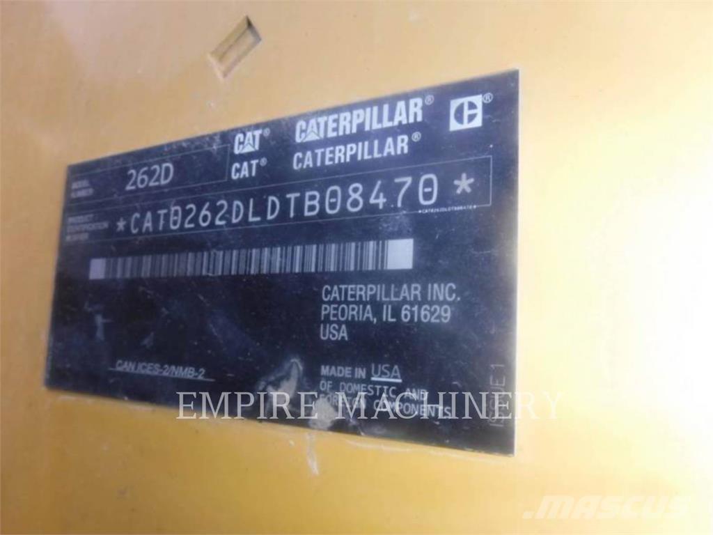 CAT 262D Kompaktrakodók