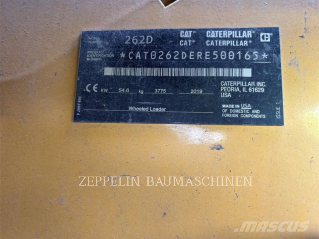 CAT 262D Kompaktrakodók