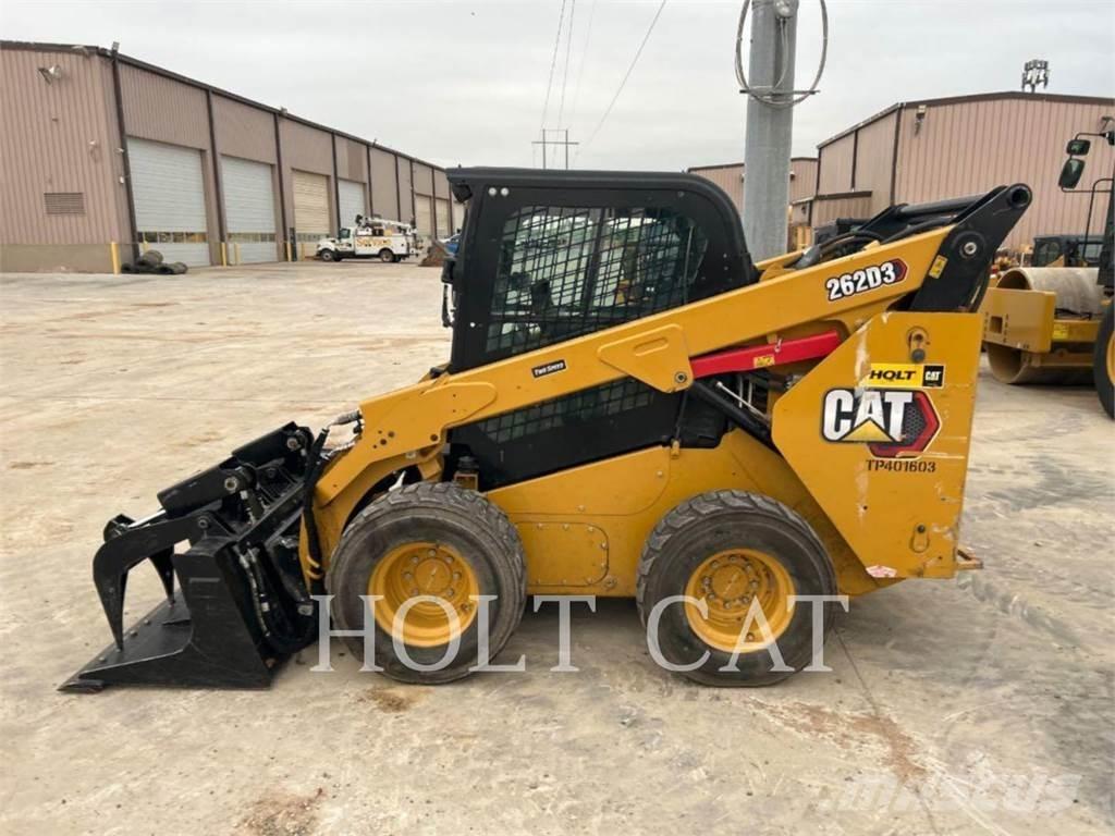 CAT 262D CAB Gumikerekes homlokrakodók