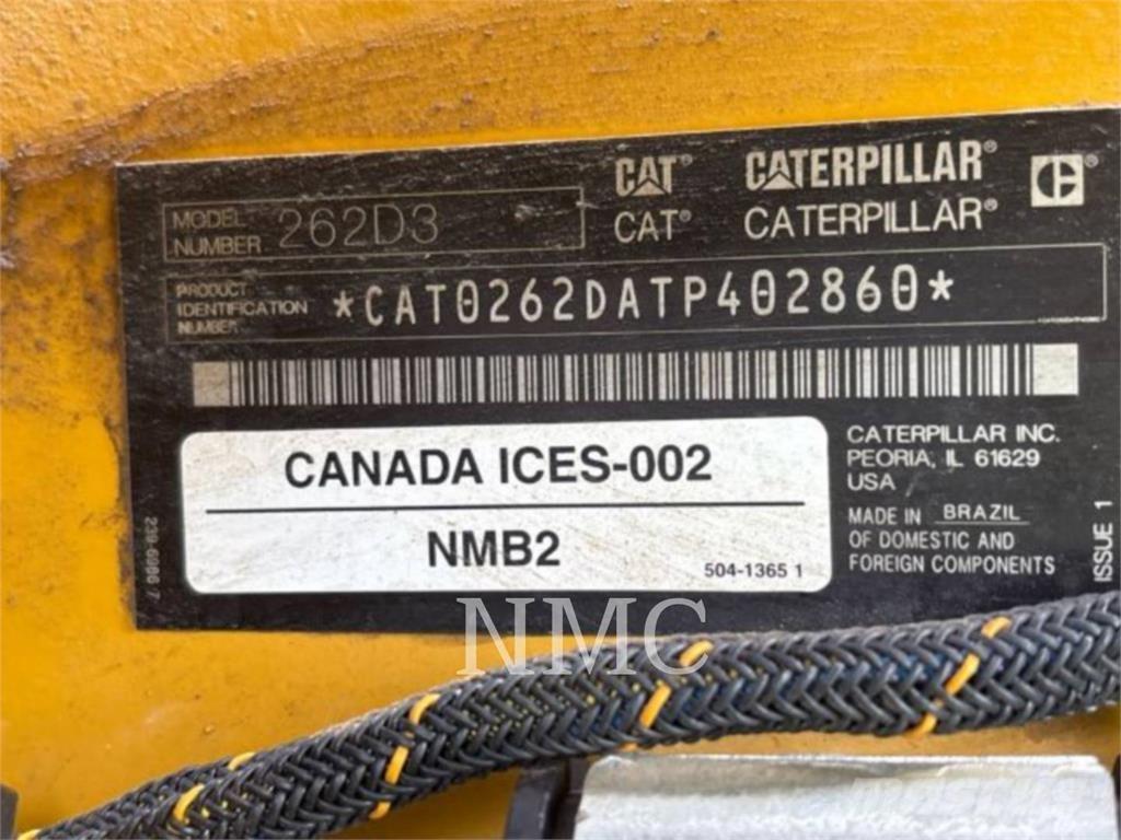 CAT 262D3 Kompaktrakodók