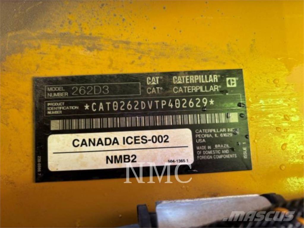 CAT 262D3 Kompaktrakodók