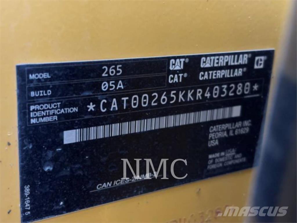 CAT 265-05 Lánctalpas homlokrakodók