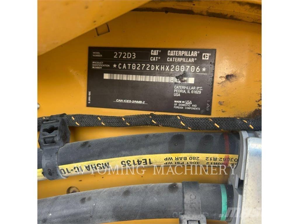 CAT 272D3 Kompaktrakodók