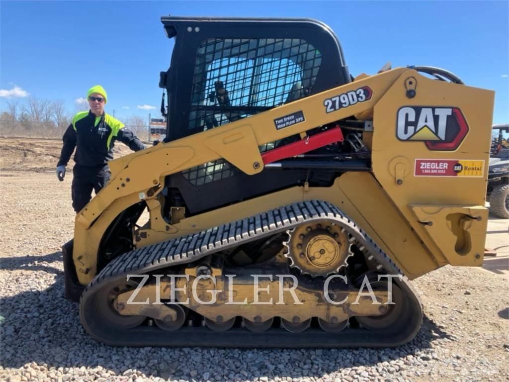 CAT 279D3 Lánctalpas homlokrakodók