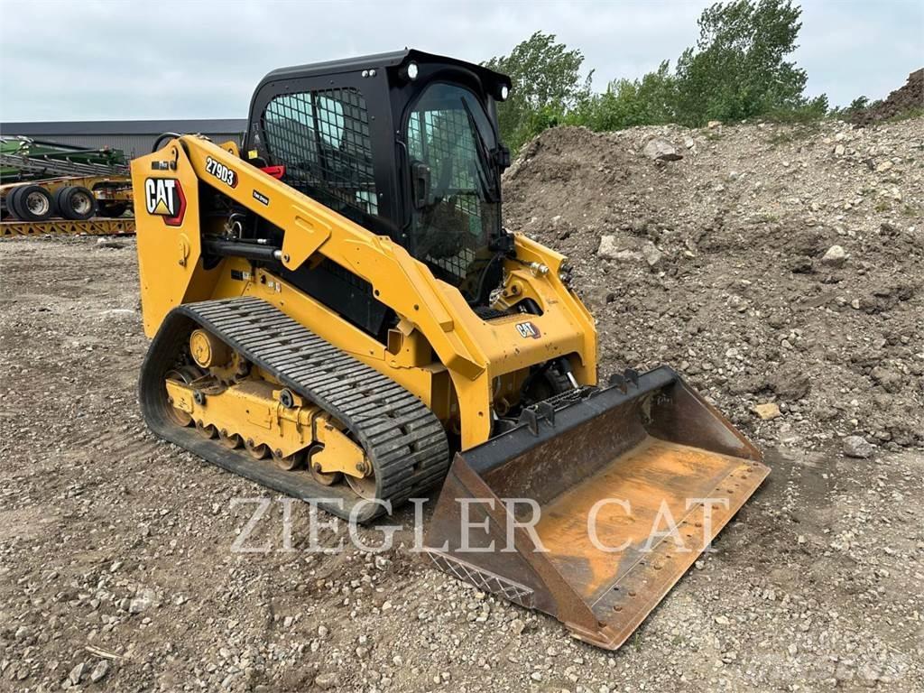 CAT 279D3 Lánctalpas homlokrakodók