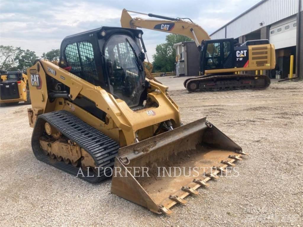 CAT 279D3 Lánctalpas homlokrakodók