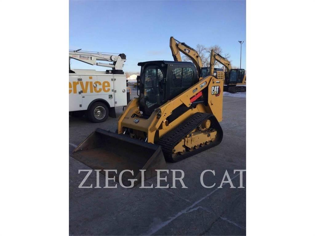 CAT 279D3 Lánctalpas homlokrakodók