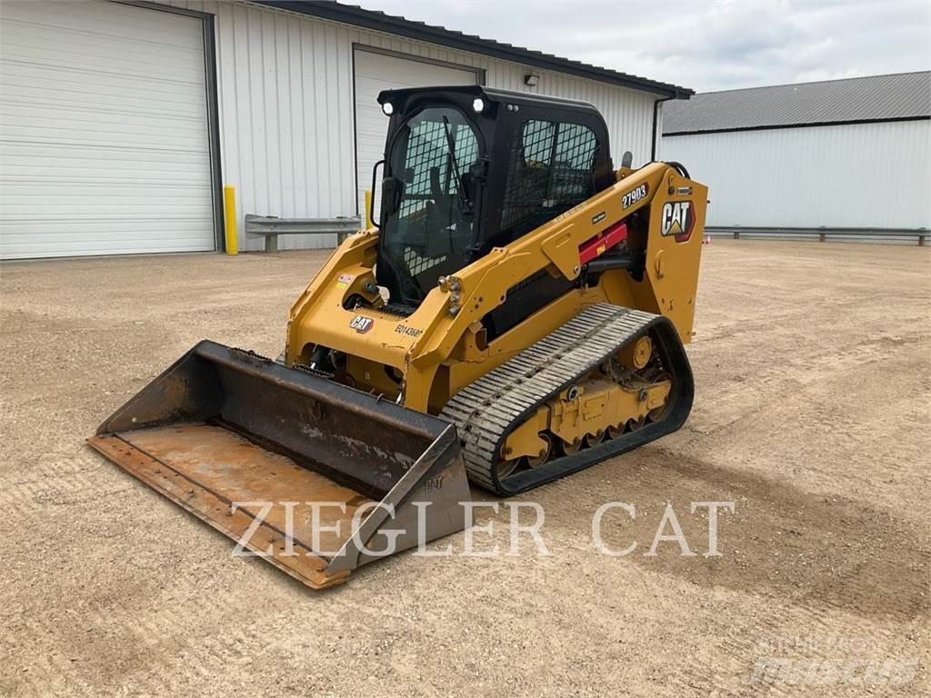 CAT 279D3 Lánctalpas homlokrakodók