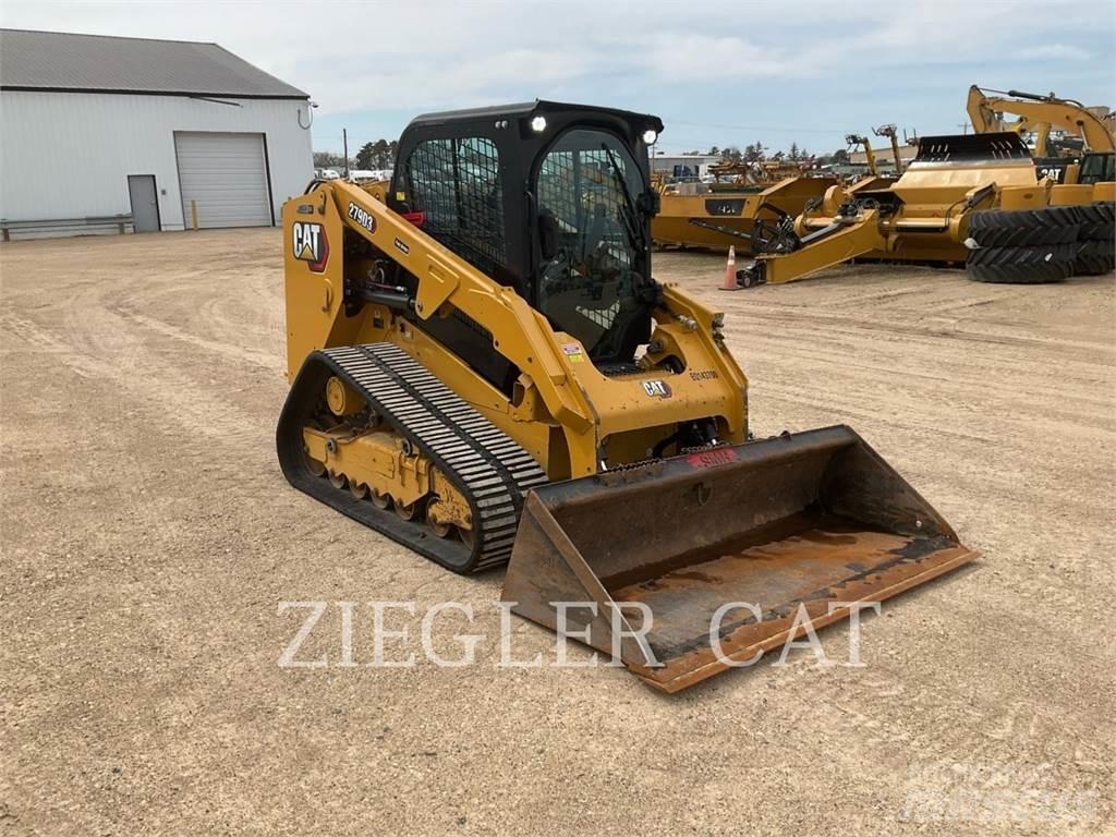 CAT 279D3 Lánctalpas homlokrakodók