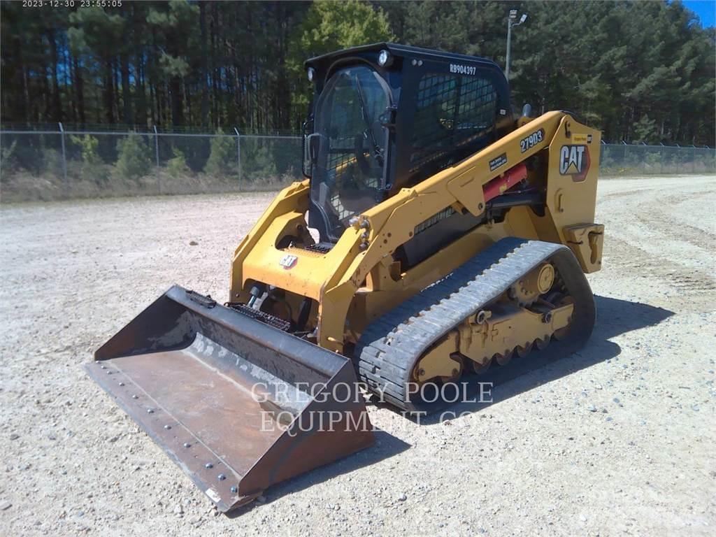 CAT 279D3 Lánctalpas homlokrakodók